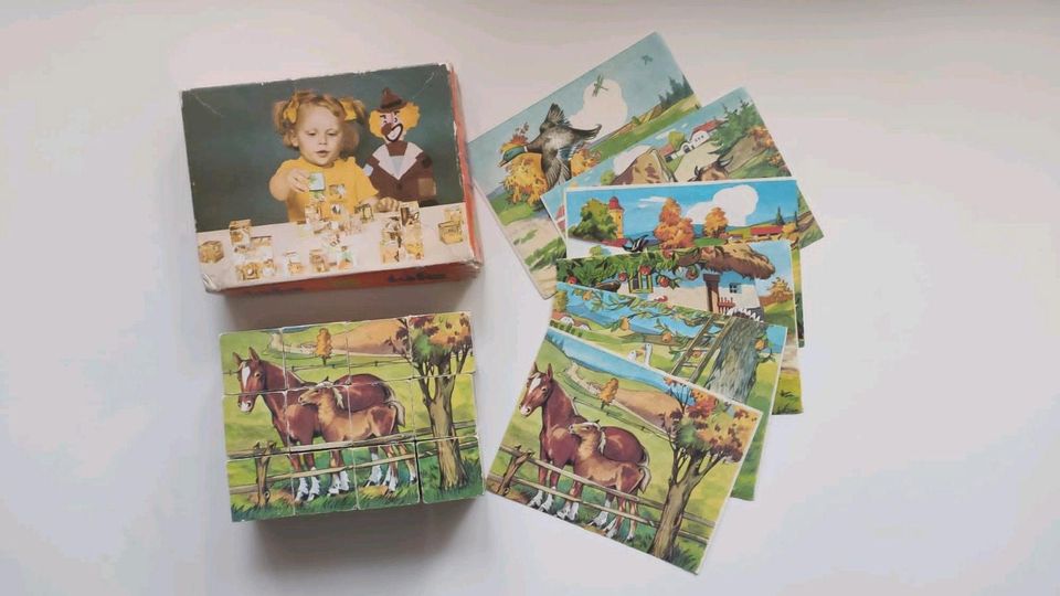 Würfel Puzzle Kinder DDR tofa in Leiferde