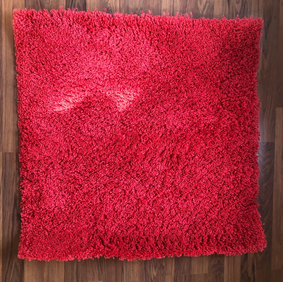 IKEA Teppich Hampen 80x80 cm rot in Dresden - Pieschen | Heimtextilien  gebraucht kaufen | eBay Kleinanzeigen ist jetzt Kleinanzeigen