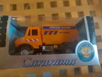 Müllauto Cararama 1:43 Müllabfuhr Lkw Metall NEU OVP BSR Berlin - Köpenick Vorschau