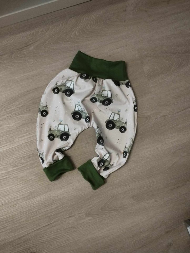 Handmade Pumphose Babyhose Jerseyhose Mädchen Junge Unisex 50-92 in Hermeskeil