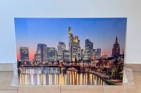 Bild Acrylglas Frankfurt Skyline Blaue Stunde Fotografie 75x50cm Bayern - Kahl am Main Vorschau
