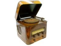 Historisches Radio „Sparton 6541“ mit Grammophon ca. 1940 Sachsen-Anhalt - Magdeburg Vorschau