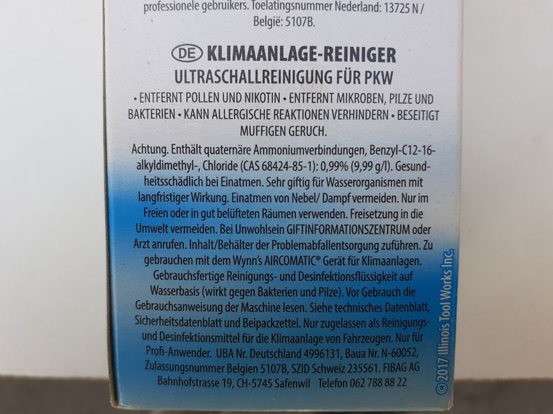 Geruchsentfernung mit Wynn`s Aircomatic III mieten statt kaufen in Völklingen