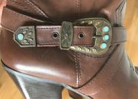 BRONX Cowboy Booties Western Boots Stiefel Dunkelbraun Türkise 41 Hamburg-Mitte - Hamburg Altstadt Vorschau