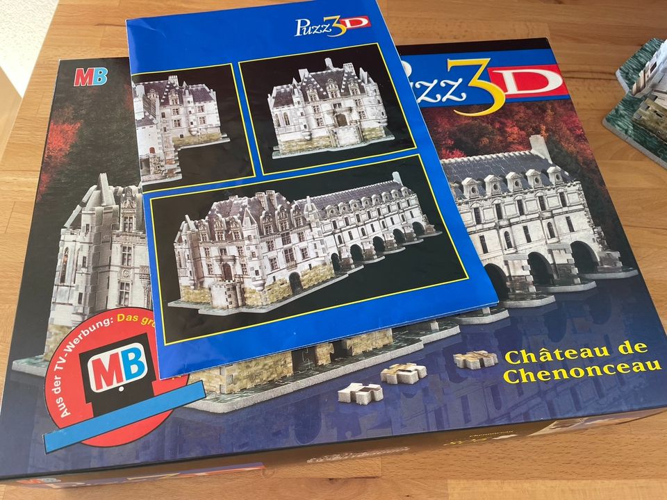 3D Puzzle Schloss Chenonceau 806 Teile komplett in Dietramszell