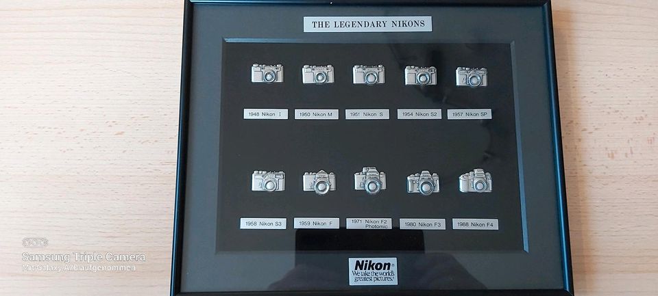 Die legendären NIKON Kameras 1948 - 1988 in Minden