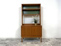 WMK Stilvoller skandinavischer Designer Regalschrank mit Schiebetüren von Bertil Fridhagen für Bodafors im Teakholz , 70er # Regal Bücherregal Bücherschrank Kommode Highboard Danish Design Vintage Friedrichshain-Kreuzberg - Friedrichshain Vorschau