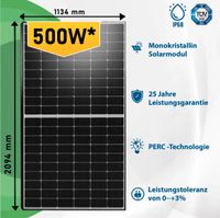 1× 500 Watt M10 HIEFF Twin Mono Schwarz/Silber Solarmodul Bayern - Vilsbiburg Vorschau