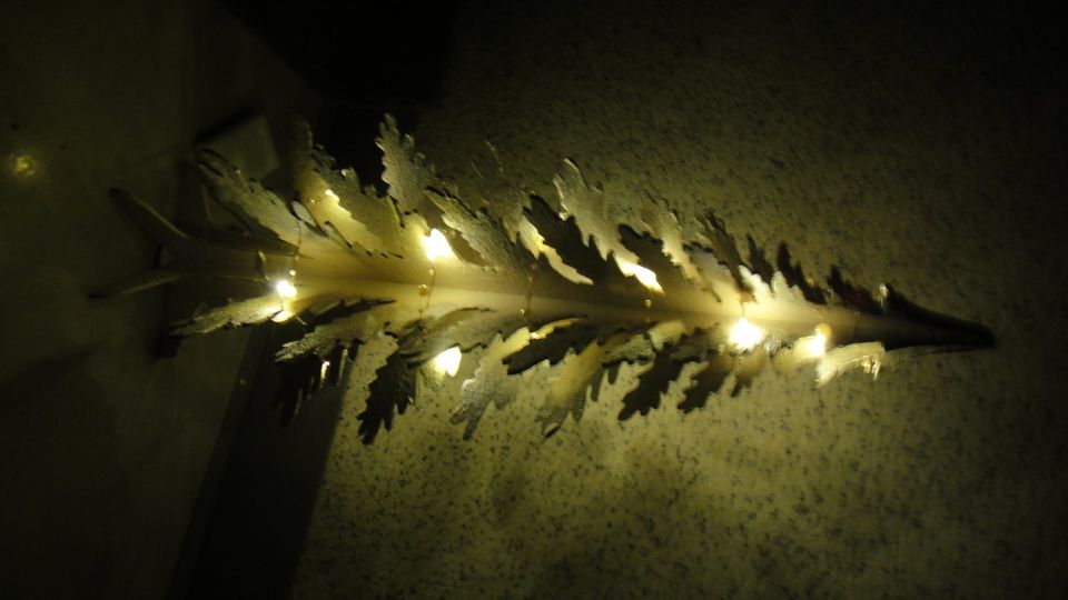 Weihnachtsbaum Holz weiß Lichterbaum Lichtbaum in Dresden