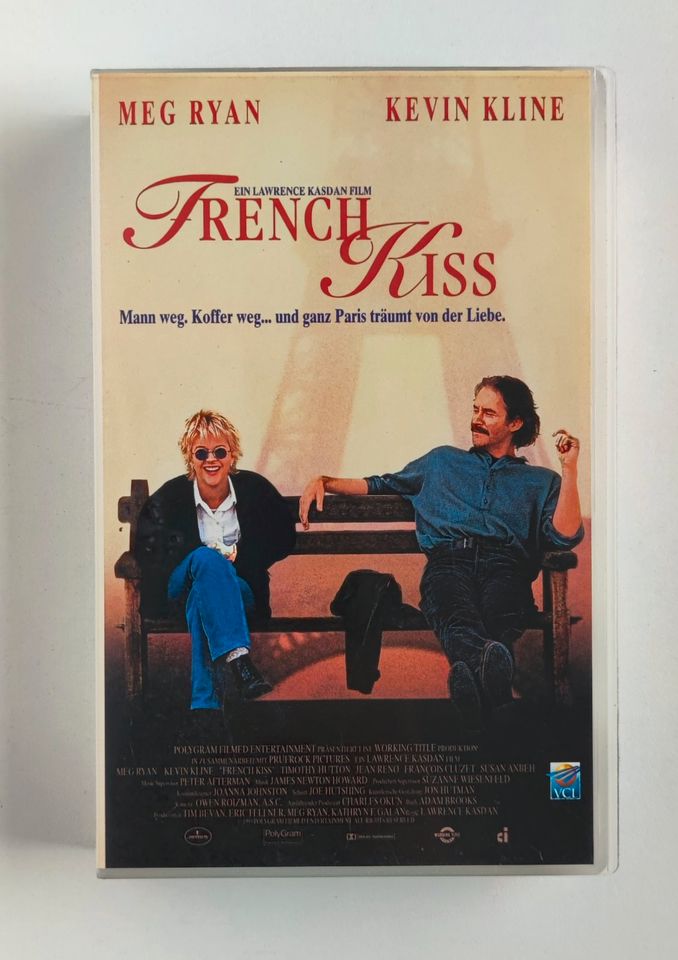 French Kiss - Meg Ryan & Kevin Kline[VHS]Videokassette(VCL-1995) in Oer-Erkenschwick