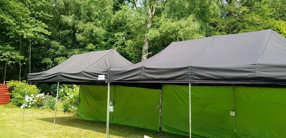 Mieten 3x6 Meter Profi Faltpavillion mit Seitenwänden Festzelt in Bergkamen