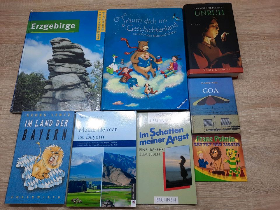 Bücherkiste Nr. 7 mit mehr als 35 Büchern + Romanen Flohmarkt in Treffelstein