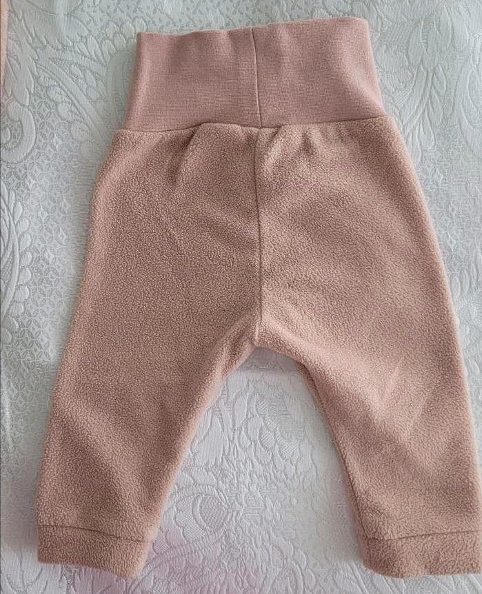 Baby Set Teddyjacke  mit Fleccehose Altrosa in Rechberghausen