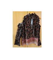 Bluse Volant Schluppenbluse Schulterfreie Blumen Sisley Gr. L Ne Nordrhein-Westfalen - Leverkusen Vorschau