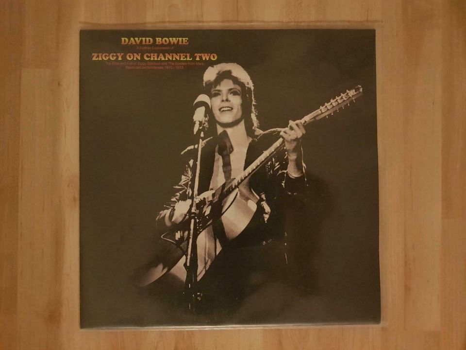David Bowie Ziggy On Channel Two 1970 bis 1973 Vinyl Rarität 2015 in Magdeburg