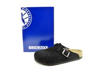 Birkenstock BOSTON UNISEX Schwarz Pantolette Hauschuhe Slipper 41 Hessen - Stadtallendorf Vorschau