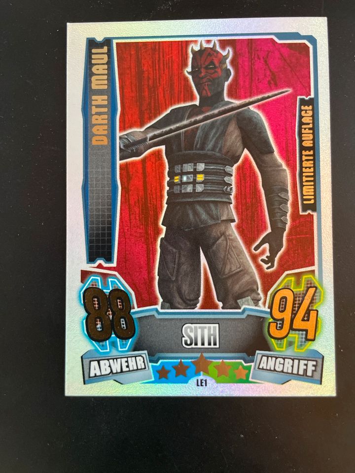 Darth Maul, Force Attax( limitierte Auflage) in Bad Krozingen