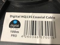 Digitales HQ 135 Coaxial Cable 100 Meter Baden-Württemberg - Ellhofen Vorschau