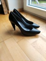 Calvin Klein Pumps, echt Leder, Größe 39, schwarz Bayern - Fürstenfeldbruck Vorschau