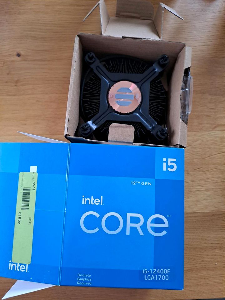 CPU-Lüfter für Intel Core i5-12400F in Alzenau