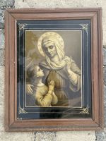 Ikone Heilige Anna mit kl Maria - Jesus Bild - Holzrahmen 60x48cm Bayern - Aichen Vorschau