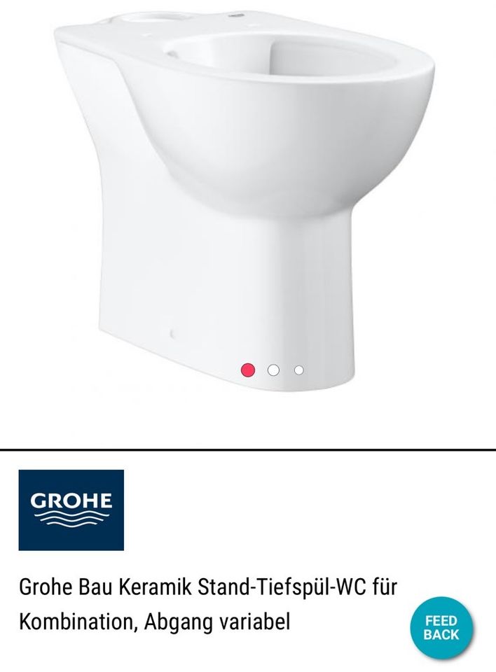 Neue Grohe Toilette in Neukirchen-Vluyn