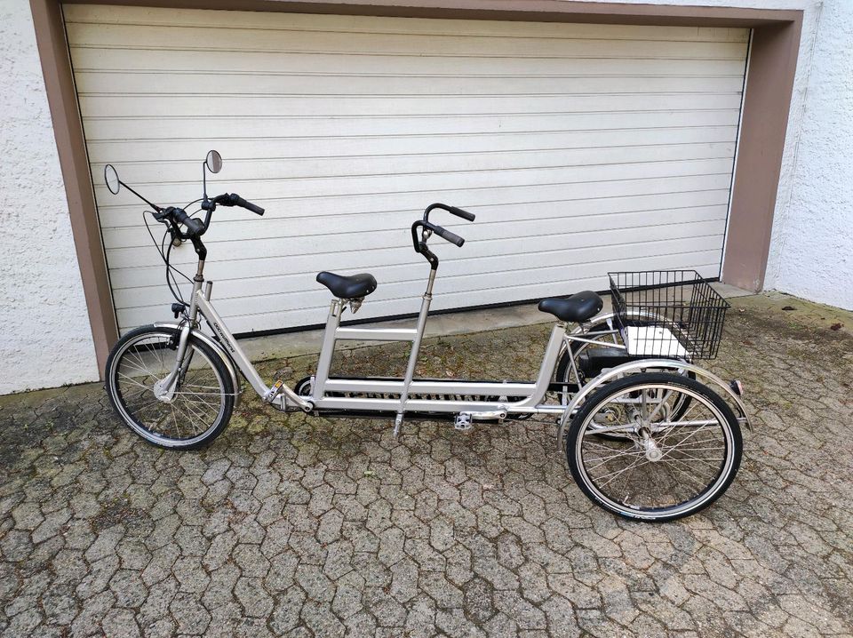 Elektro Dreirad Tandem für Erwachsene - Duo Novum von Wulfhorst in Herford