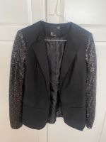 Tally Weijl schwarzer Blazer mit Pailletten 36 Baden-Württemberg - Konstanz Vorschau