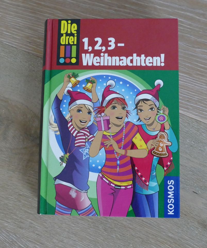 Kinder Buch Die drei !!! 1,2,3, Weihnachten! Sammelband in Gießen