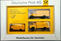 Brekina Deutsche Post AG Serie 5 historische Fahrzeuge H0 1:87 Frankfurt am Main - Riederwald Vorschau