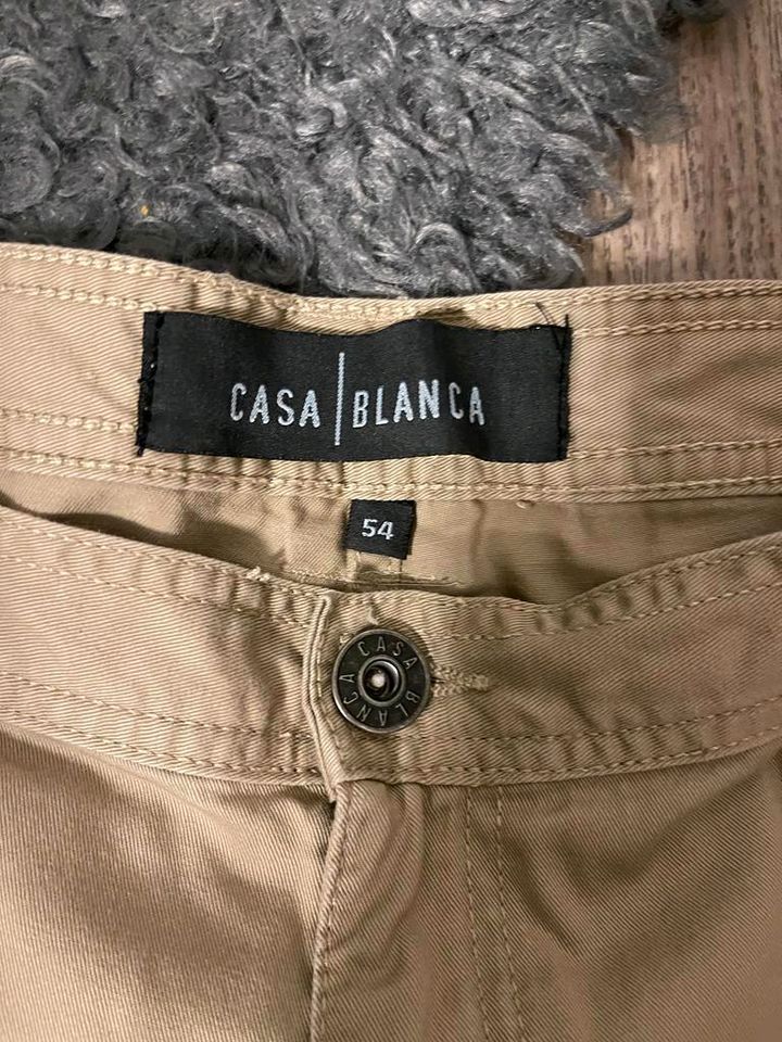 Herren Jeans Shorts in 54 von Casa Blanca in beige Retro in Kornwestheim