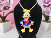 Betsey Johnson Donald Duck Zirkonia Halskette Strass Ducktales Nordrhein-Westfalen - Übach-Palenberg Vorschau