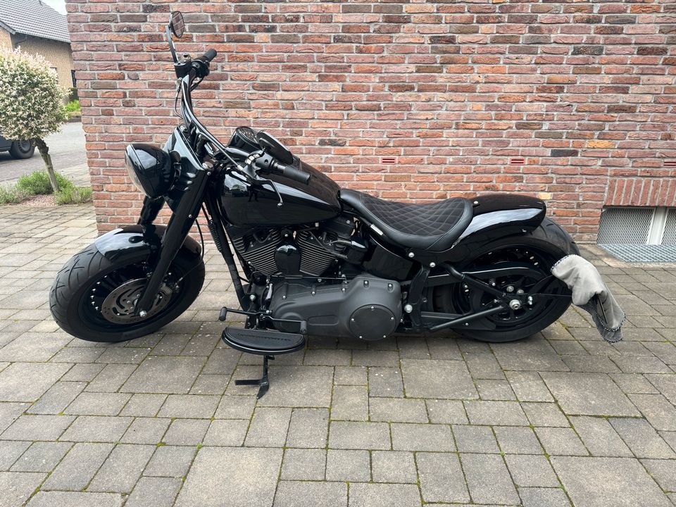 Harley-Davidson Fat Boy FLSTFB*All Black*5HD*LED* in Dormagen