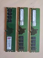 PC Speicher  3x 8 GB DDR 4 Bayern - Zell am Main Vorschau
