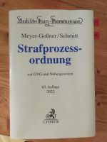 StPO Kommentar Meyer-Goßner/Schmitt Bayern - Regensburg Vorschau