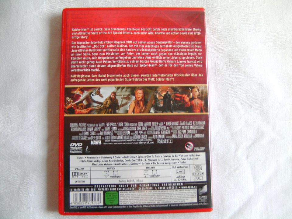 DVD Roter Drache Star Wars DEADPOOL Spiderman Fluch der Karibik in Lohmar