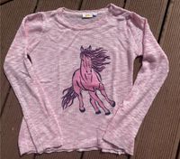 Leichter rosa Pullover mit Pferdeprint von KIDS, Größe: 134/140 Bayern - Allersberg Vorschau