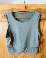 H&M Sport Tank Top Crop Größe S Grün Damen Fitness Sport Gym Thüringen - Erfurt Vorschau