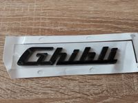 Maserati Ghibli Schwarz Lettering Emblem Logo Duisburg - Duisburg-Mitte Vorschau