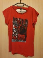 T-Shirt mit Print und Cut-Outs am Rücken Thüringen - Jena Vorschau