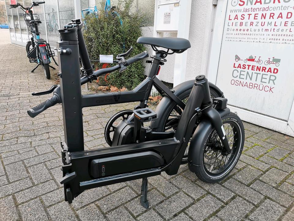 E-Lastenrad CAR.LOS V1 Full - Klappbares Compact-Utility-Bike in Osnabrück
