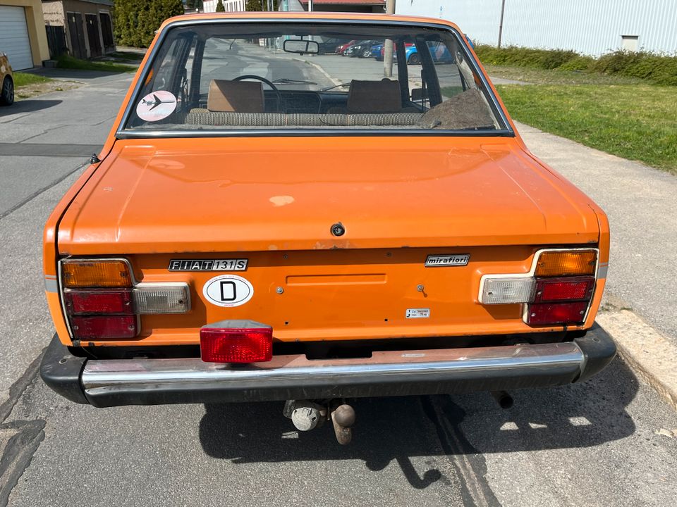 Fiat 131 A1/S Mirafiori DDR Genex in Schwarzenberg (Erzgebirge)