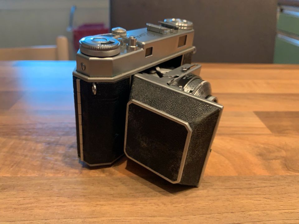 Vintage Kodak Retina II a (2a) Sucherkamera mit Zubehör und Hülle in Castrop-Rauxel