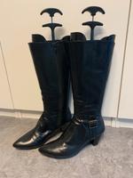 Lederstiefel schwarz, Made in Italy, Gr 39,5 Bayern - Roth Vorschau
