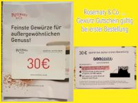 Gutschein Rosemary&Co.|Gewürze ~gültig bei Erstbestellung Nordrhein-Westfalen - Krefeld Vorschau
