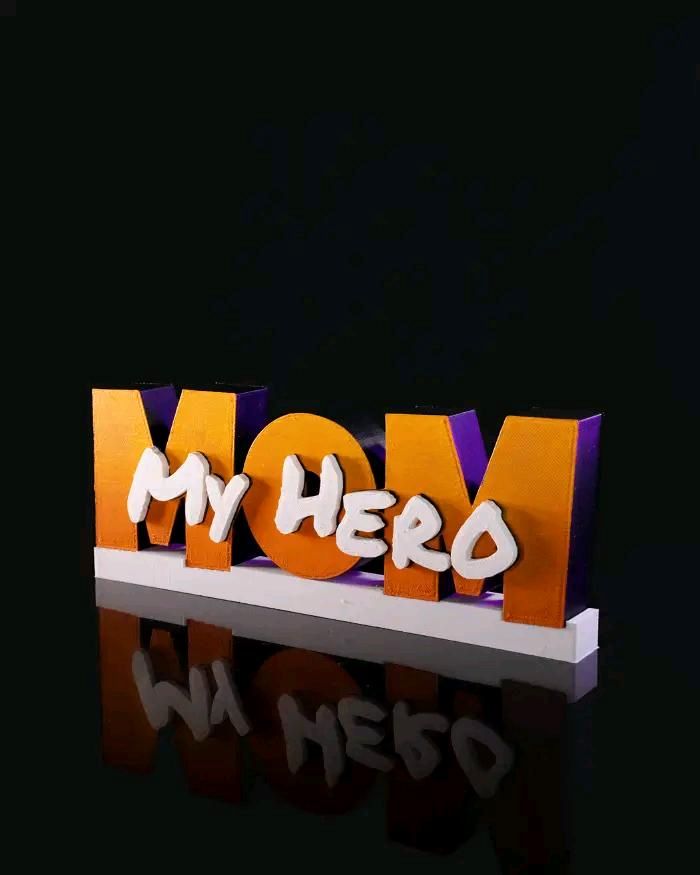❤️ Muttertag ❤️ Geschenk 3D Druck Flexy Personalisiert Mama in Herford