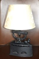 Vintage Lampe / Bügeleisen mit Hahn / Gusseisen /rar Wuppertal - Elberfeld Vorschau