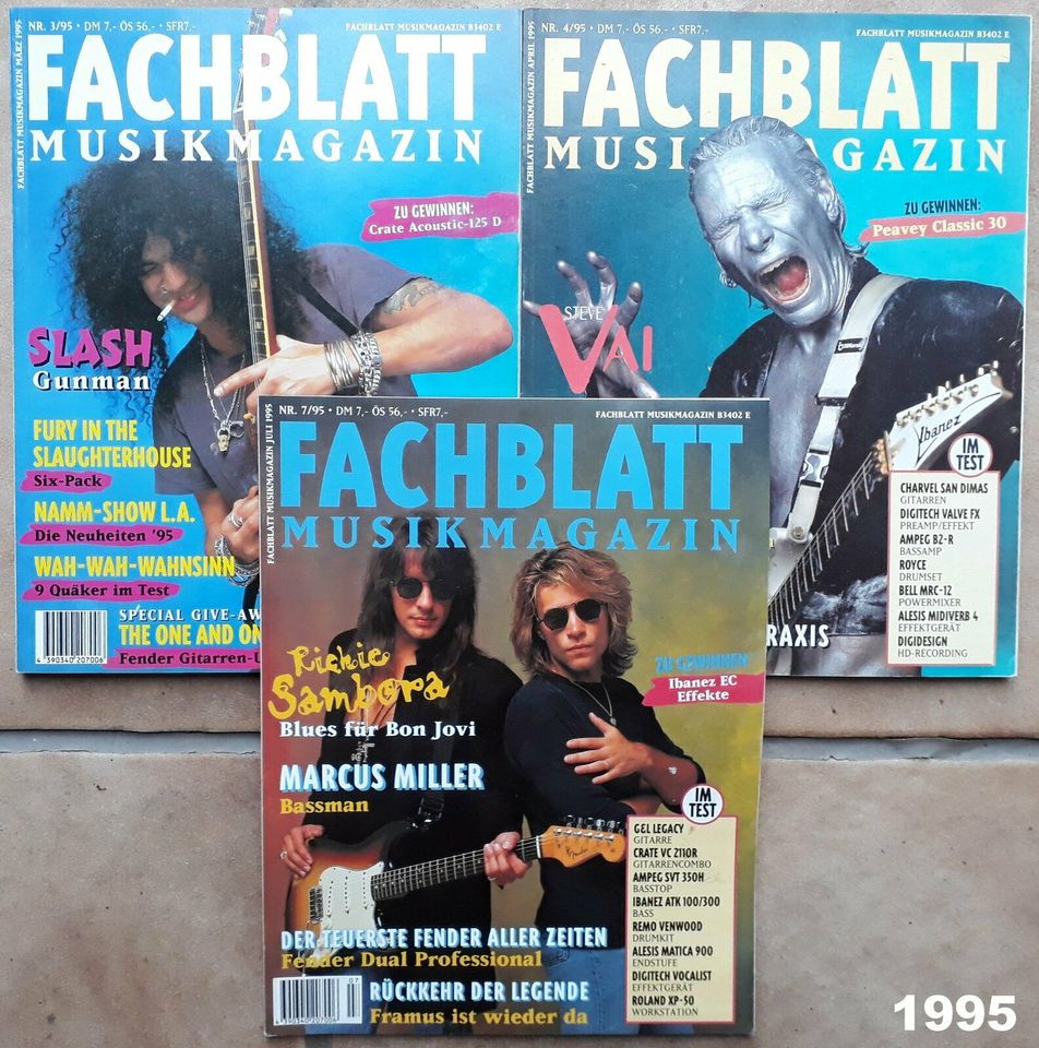 FACHBLATT MUSIKMAGAZIN, 1981 - 1996 (Top Zustand) in Kulmbach