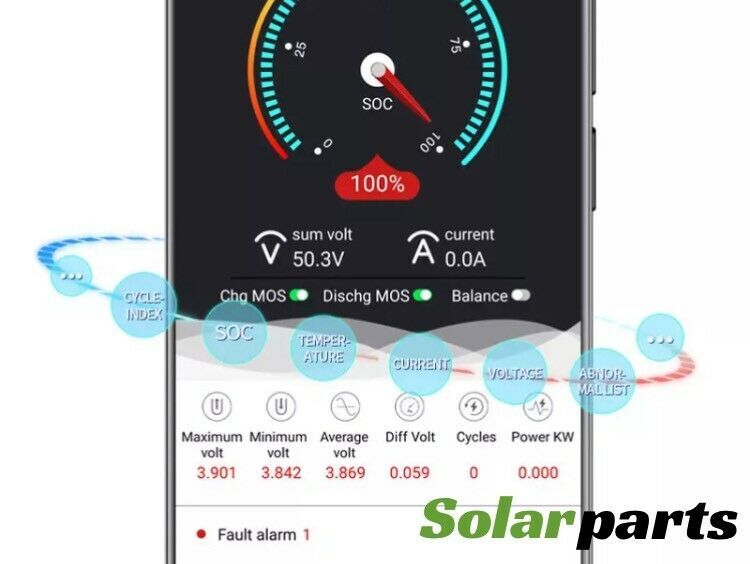 BMS 4S 12V 100A Lifepo4 Camper Solar Wohnmobil Caravan Boot in Arnsberg