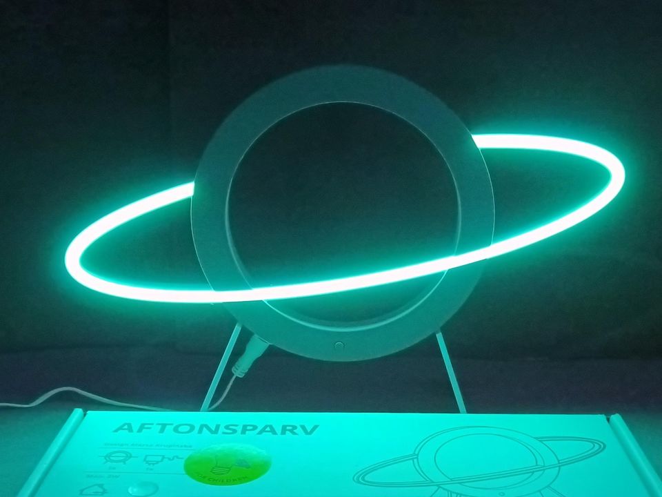 Saturn Planeten LED Lampe ~ IKEA Aftonsparv ~ Space in Hürth